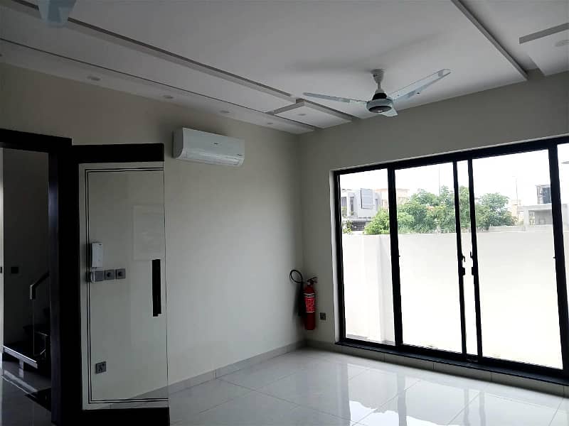 AC Installed 10 Marla Brand New Modern Design House Available For Rent In DHA Phase 7 U Block 8