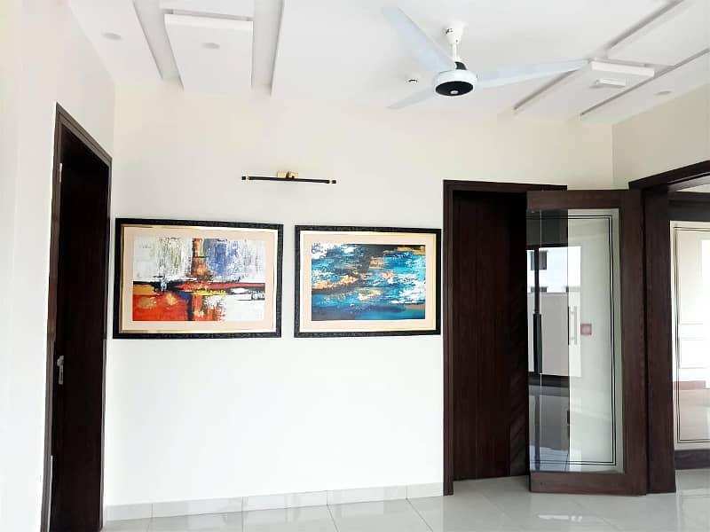 AC Installed 10 Marla Brand New Modern Design House Available For Rent In DHA Phase 7 U Block 9