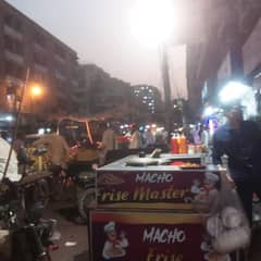 fries ka stall complete Saman or jagh ke sath hai main saddar market