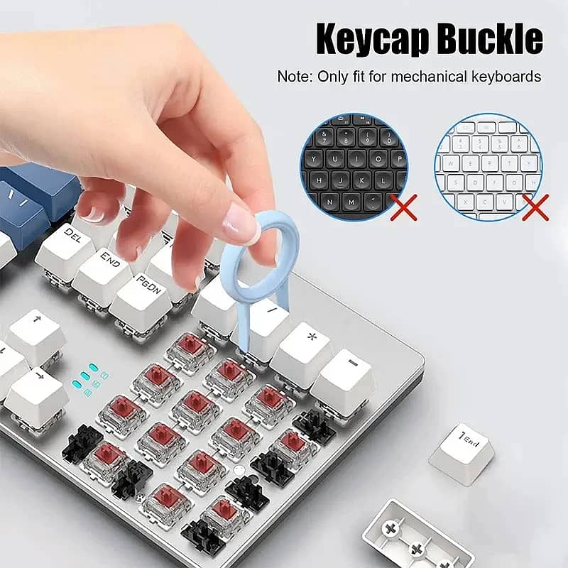 Keyboard Cleaning Kit 7 in 1, Tools Cleaner with Keycap Puller Kit 3