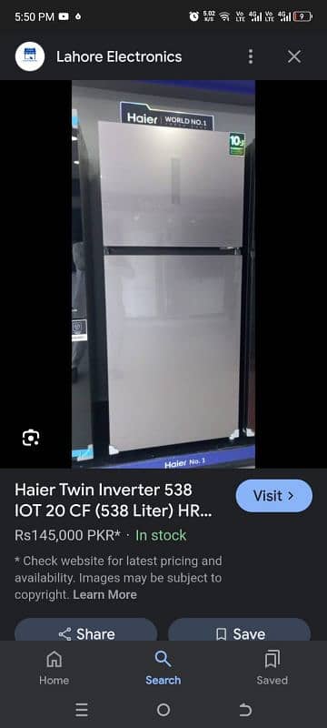 haier new fridge inverter 4