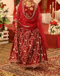 Bridal Lehnga just 1 time Used