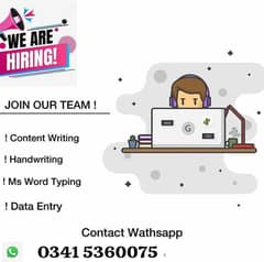 online job at home/Easy/part time/full time