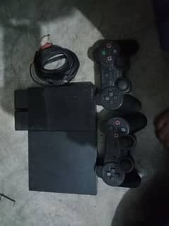 PlayStation 2 (slim) with Bluetooth remotes 0