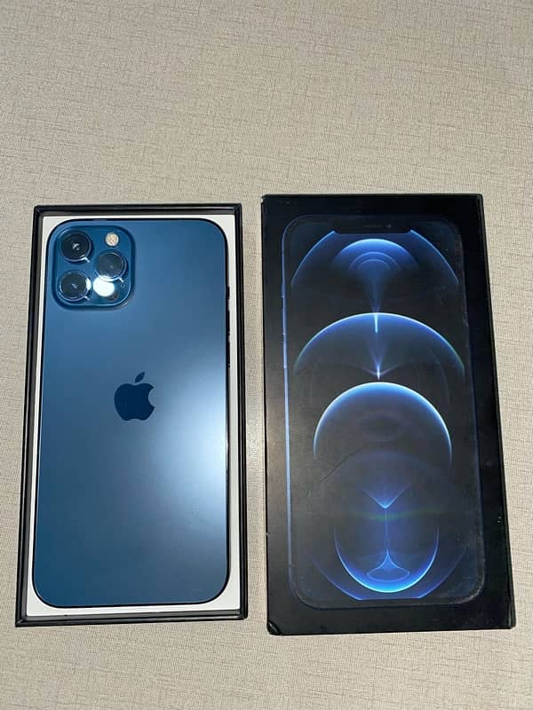 iPhone 12 pro max 128GB Complete Box (10/10) for sale 3