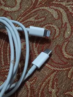 Original iPhone type C to lightning cable