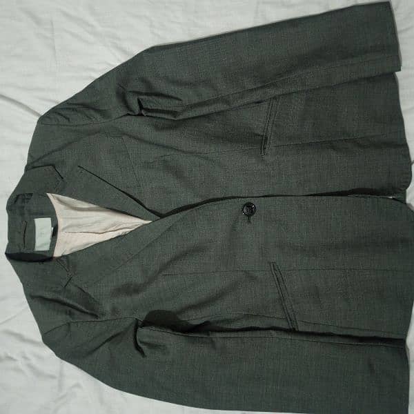 H&M Popular brand jacket or women blazer  in grey colour 1