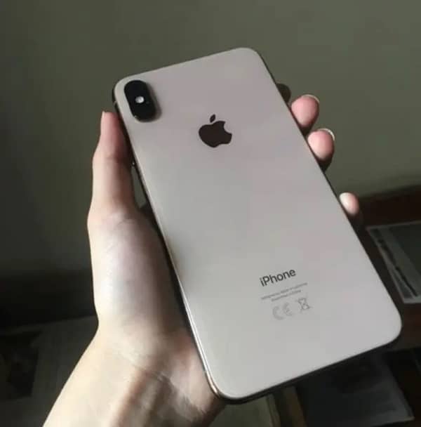 Iphone Xs Max PTA APPROVED 256 gb 0