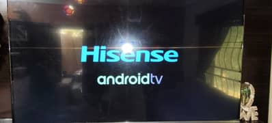 led tv 55"  Hisense 4k