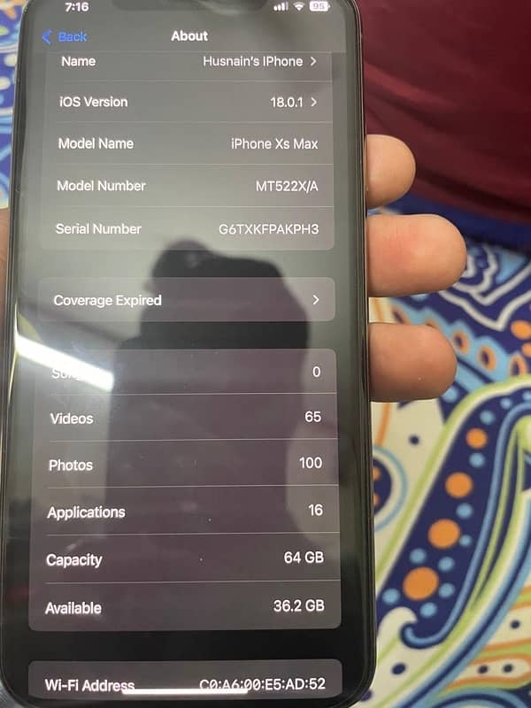 iphone Xsmax pta approved 6