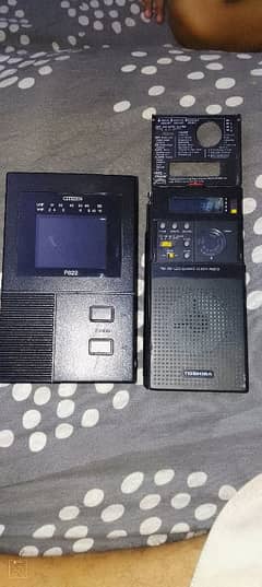 Toshiba radio citizen pocket tv