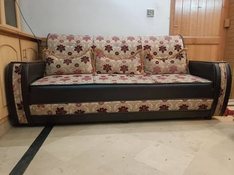 5-Seater Sofa Set with Cushions 7