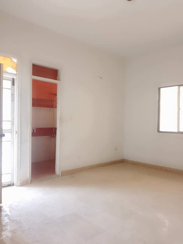 2 bed dd 1st floor portion for rent in boundry wall society 2