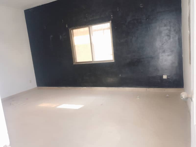 2 bed dd 1st floor portion for rent in boundry wall society 4