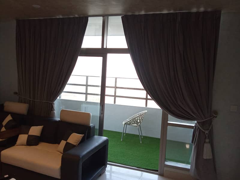 *AOA* *EMAAR FULLY FURNISHED APPARTMENT FOR RENT* Sea Facing Fully Furnished 3 Bedrooms Appartment Reef Tower 1 Hight Floor* 10