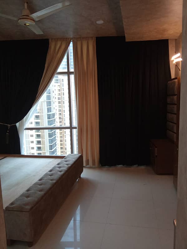 *AOA* *EMAAR FULLY FURNISHED APPARTMENT FOR RENT* Sea Facing Fully Furnished 3 Bedrooms Appartment Reef Tower 1 Hight Floor* 13