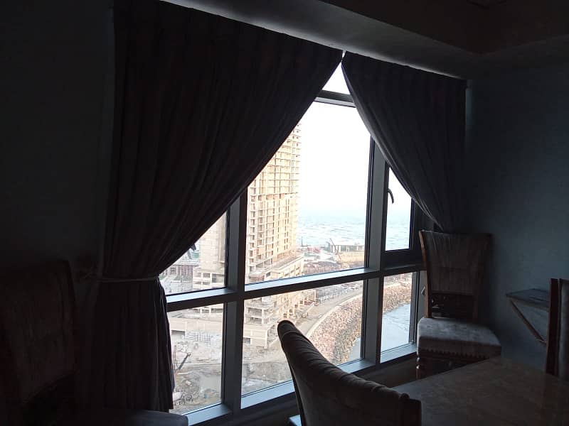 *AOA* *EMAAR FULLY FURNISHED APPARTMENT FOR RENT* Sea Facing Fully Furnished 3 Bedrooms Appartment Reef Tower 1 Hight Floor* 21