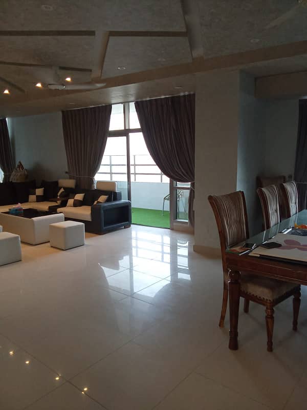 *AOA* *EMAAR FULLY FURNISHED APPARTMENT FOR RENT* Sea Facing Fully Furnished 3 Bedrooms Appartment Reef Tower 1 Hight Floor* 23