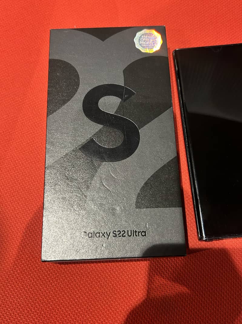 Samsung S22 Ultra official PTA approved 12/256 GB 5