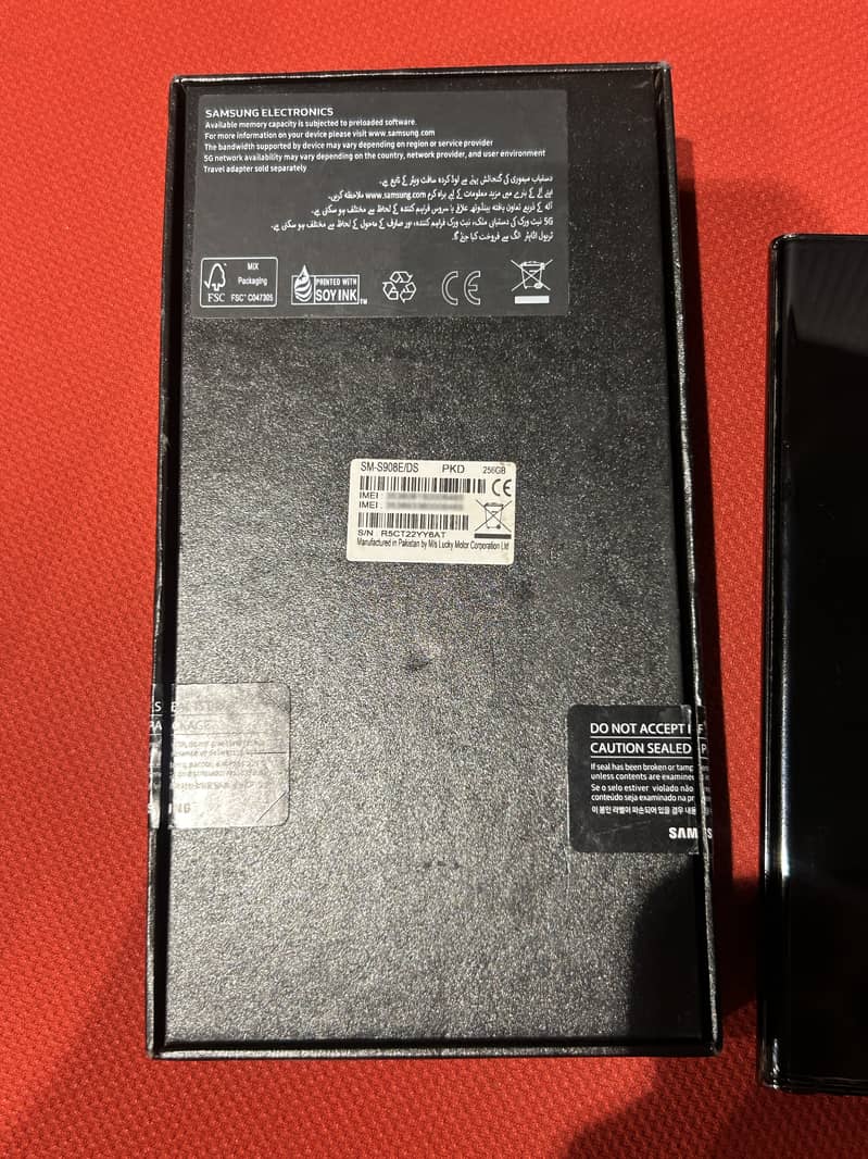 Samsung S22 Ultra official PTA approved 12/256 GB 6