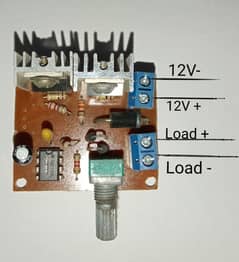 DC motor speed controller 12V /12V LED dimmer