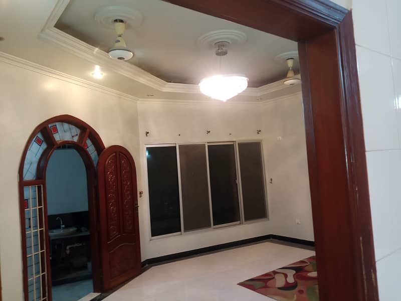 3 BED DD GROUND FLOOR PORTION FOR RENT IN GULISTAN E JAUHAR 0