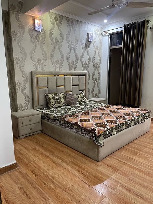 furnished monthly basis 2 bed plus tv lounge open view margalla road 2