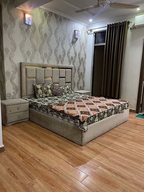 furnished monthly basis 2 bed plus tv lounge open view margalla road 5