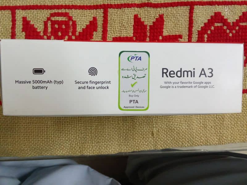 Redmi A3 4GB ram 128 GB storage 2