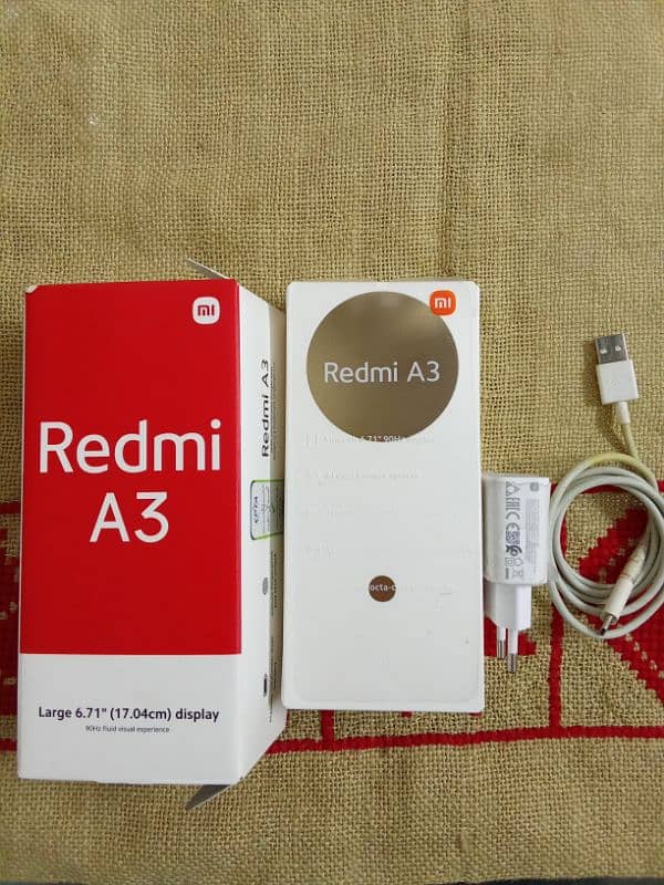 Redmi A3 4GB ram 128 GB storage 6