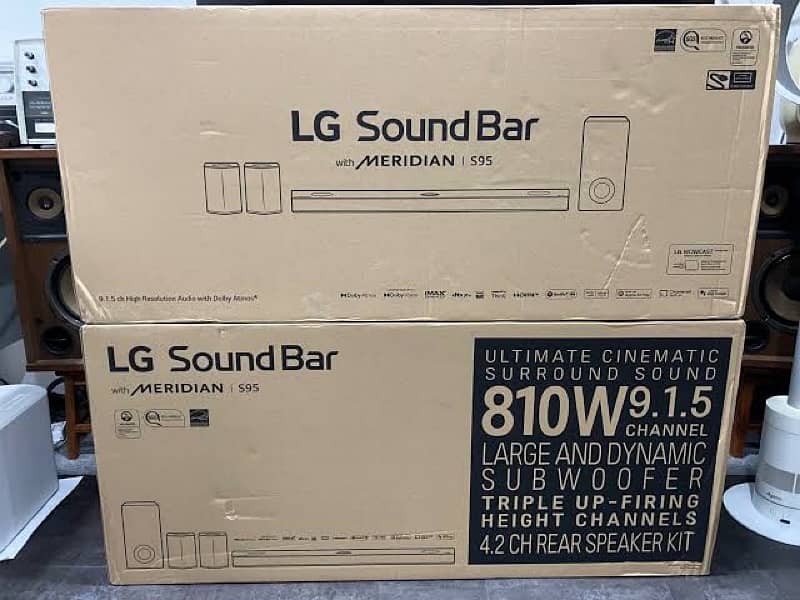 LG S95QR 9.1. 5 Sound bar / Soundbar Like Samsung Jbl Bose Vizio 1