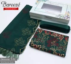 bareeze collection/ embroidered dresses/dhanak party dresses