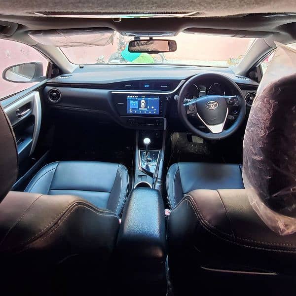 Toyota Altis Grande Black Interior 2022 7