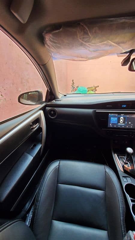 Toyota Altis Grande Black Interior 2022 8