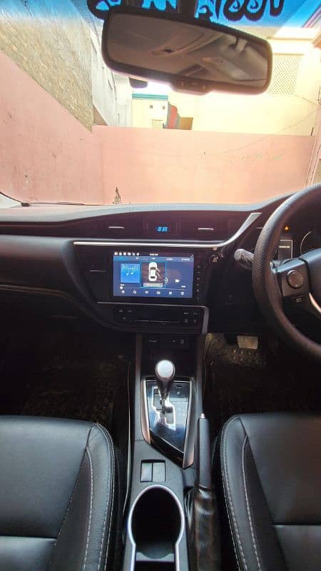 Toyota Altis Grande Black Interior 2022 9