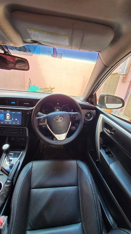 Toyota Altis Grande Black Interior 2022 10