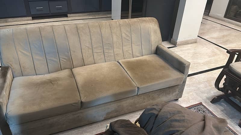 6 SEATER SOFA SET FOR SALE!! 2