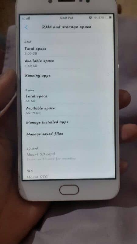 vivo y64     4Gb  pta aproved 3