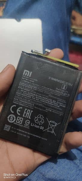 Redmi 9 mobile parts panel damage 2