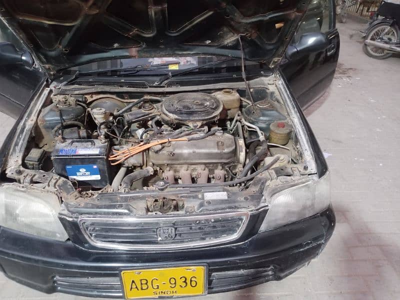 Honda City IDSI 1998 file cplc num plat tilkli har chez clear ha 15