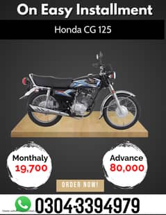 Honda CG 125 2024 on Easy Installment