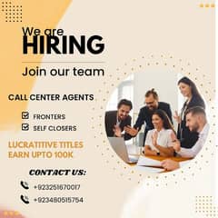 WE ARE HIRING CSR AGENTS