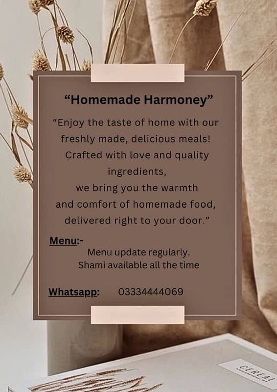 Homemade Harmony 1