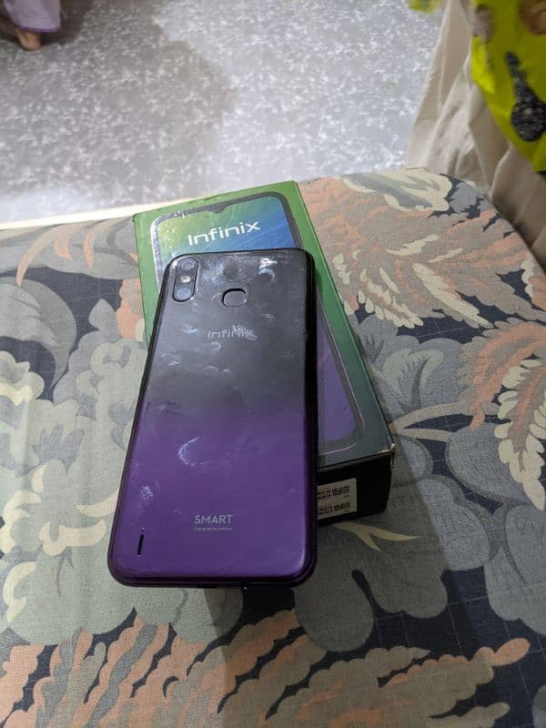 Infinix smart 4 with box 1