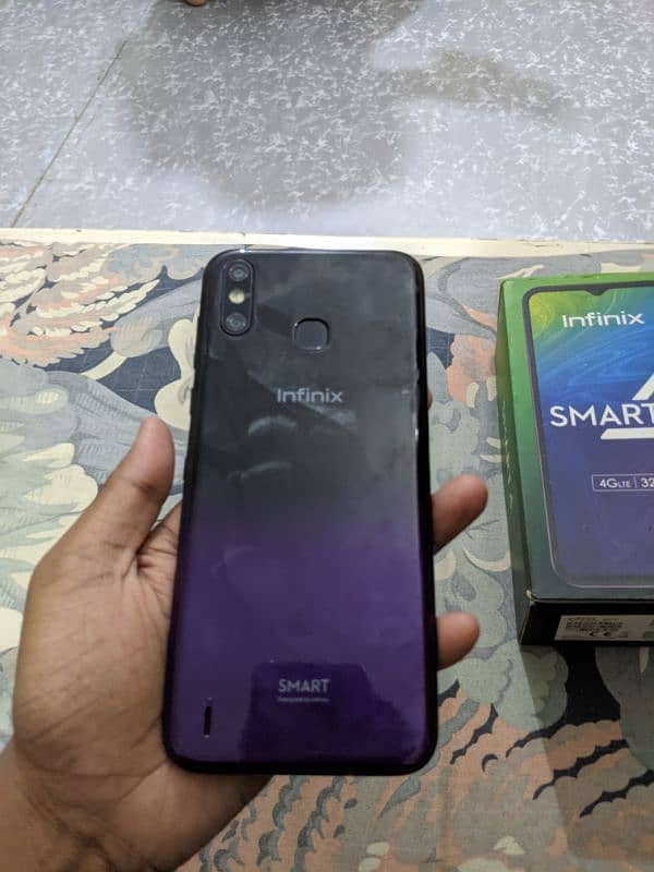 Infinix smart 4 with box 8