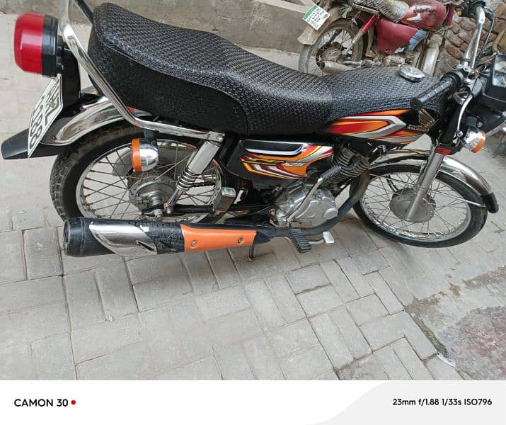 Honda 125 Model 21/22 5