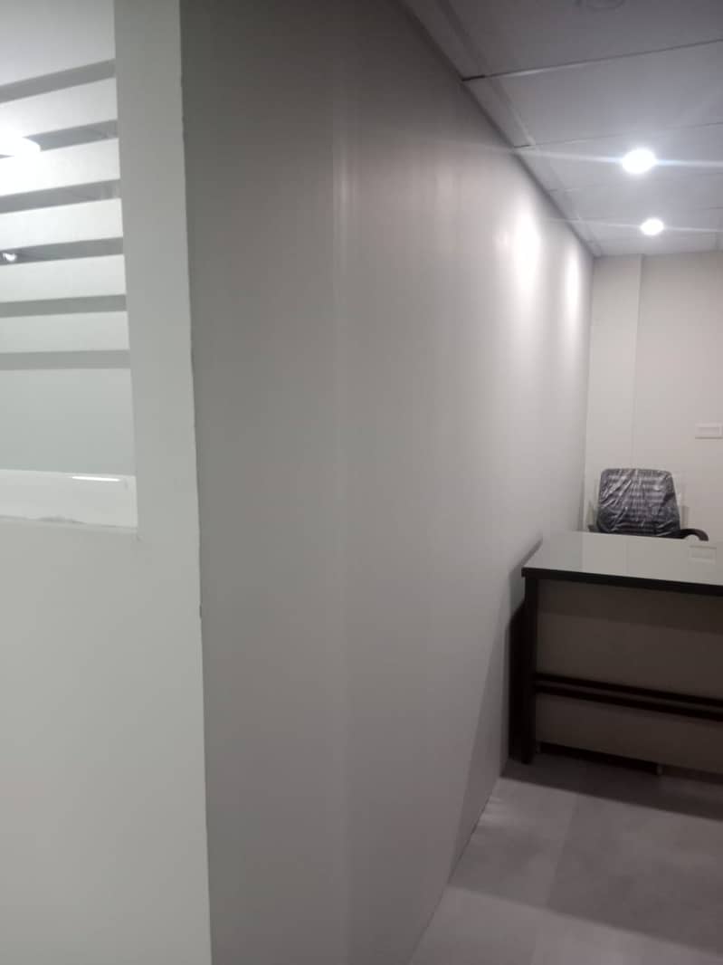 GYPSUM BOARD DRYWALL PARTITION, GLASS PARTITION, OFFICE RENOVATION 6