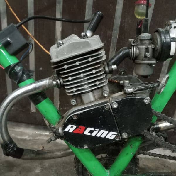 engine cycle 80cc 4