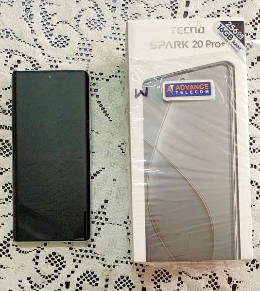 Tecno Spark 20 Pro+ Few days used box pack, because baught I phone 6