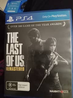 The last of us REMASTERED PS4